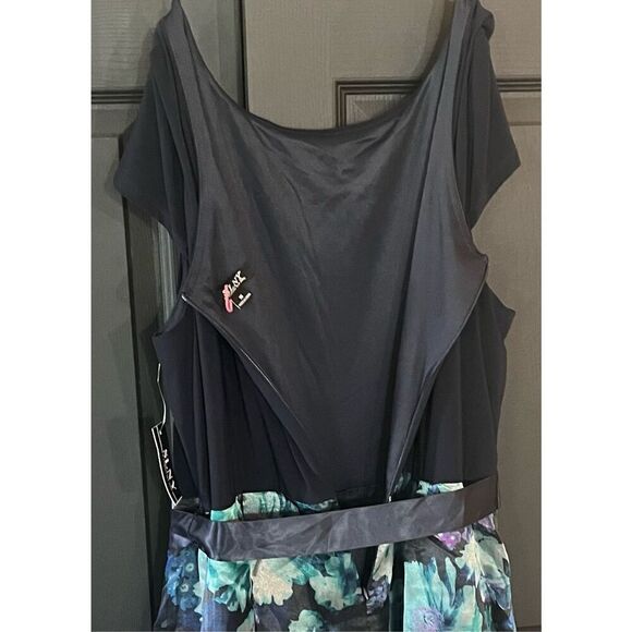 S.L. Fashions Women's Floral Print Skirt Dress 9141141 - Picture 8 of 9